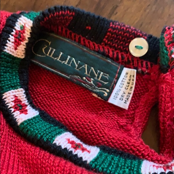 Cullinane Vintage 1980’s “Ugly” Christmas Sweater - Picture 4 of 9